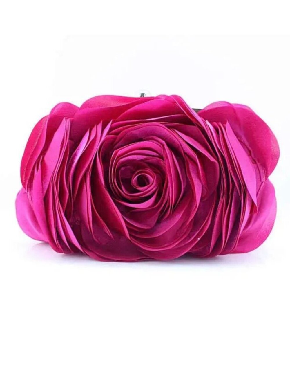 Hot Pink Rose dress bag